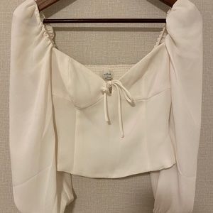 Wilfred Novella Blouse-Light Birch